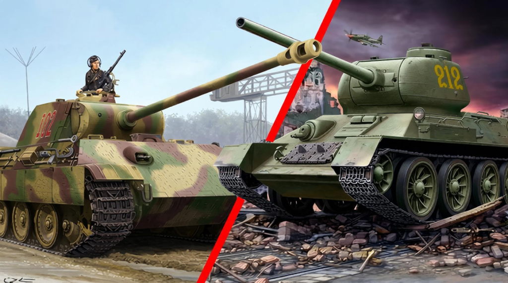 Т-34 против пантеры